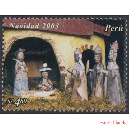 Perú 1355 2004 Navidad Christmas MNH