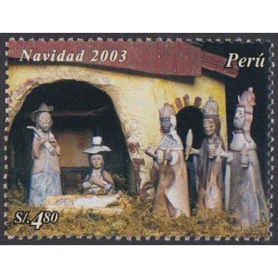 Perú 1355 2004 Navidad Christmas MNH Perú 1355 2004 Navidad Christmas MNH