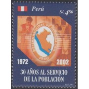 Perú 1356 2004 Sistema Nacional de Defensa Civil MNH