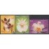 Perú 1364/66 2004 Flores Flowers Orquídeas orchids MNH