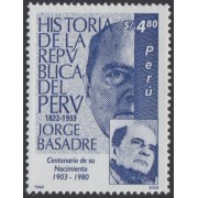 Perú 1378 2004 Jorge Basadre Centenario de su nacimiento MNH