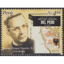Perú 1380 2004 Rubén Vargas Ugarte Historiador MNH Perú 1380 2004 Rubén Vargas Ugarte Historiador MNH