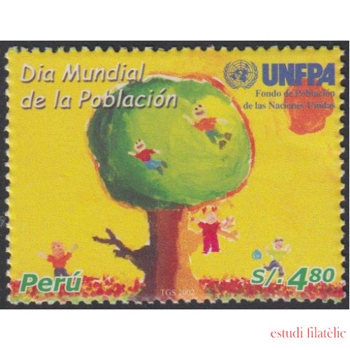 Perú 1387 2004 Día mundial de la población MNH
