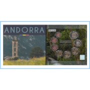 Andorra 2016 Cartera Oficial Euros € Valores de Andorra Tirada 35.000