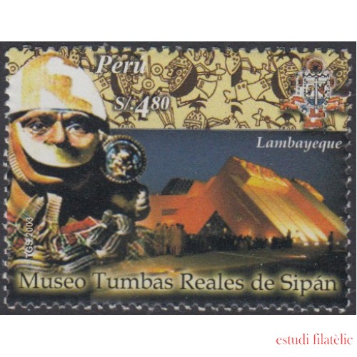 Perú 1403 2004 Museo Tumbas reales de Sipan en Lambayeque MNH