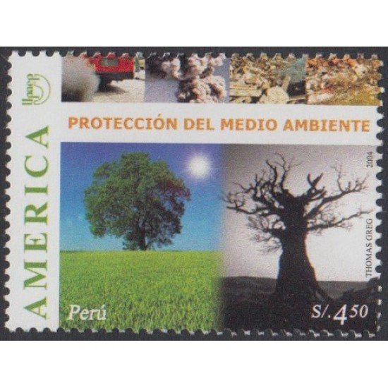 Perú 1438 2004 América UPAEP protección del medio ambiente MNH Perú 1438 2004 América UPAEP protección del medio ambiente MNH