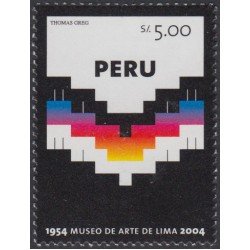 Perú 1467 2004 Cinquentenario del Museo de arte de Lima MNH Perú 1467 2004 Cinquentenario del Museo de arte de Lima MNH