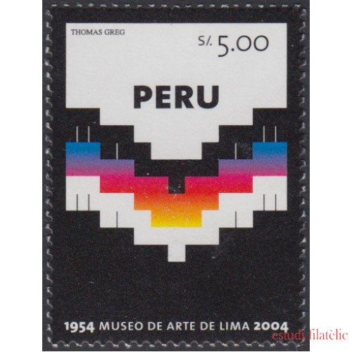 Perú 1467 2004 Cinquentenario del Museo de arte de Lima MNH