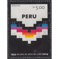 Perú 1467 2004 Cinquentenario del Museo de arte de Lima Usado Perú 1467 2004 Cinquentenario del Museo de arte de Lima Usado