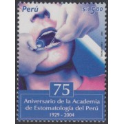 Perú 1473 2005 Aniversario de la Academia de Estomatología del Perú MNH