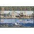 Perú 1480/85 2005 Fuerzas armadas del Perú barco boat avion MNH