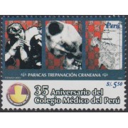 Perú 1510 2004 35 Aniversario del Colegio Médico del Perú MNH