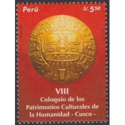 Perú 1511 2006 VIII Coloquio de los Patrimonios culturales de la Humanidad MNH Perú 1511 2006 VIII Coloquio de los Patrimonios culturales de la Humanidad MNH