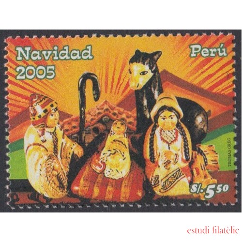 Perú 1512 2006 Navidad Cristhmas MNH