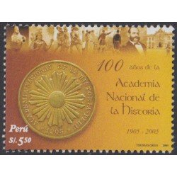 Perú 1521 2006 100 Años de la Academia Nacional de Historia MNH Perú 1521 2006 100 Años de la Academia Nacional de Historia MNH