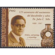 Perú 1526 2006 125 Aniversario del nacimiento de Julio C Tello MNH