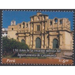 Perú 1529 2006 150 Aniversario del departamento de Cajamarca MNH Perú 1529 2006 150 Aniversario del departamento de Cajamarca MNH