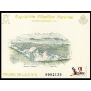España Spain Prueba de lujo 24 1991 Exfilna 91 