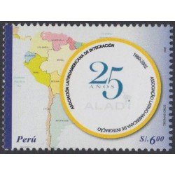Perú 1554 2006 25 Años de la asociación latinoamericana de integración ALADI MNH Perú 1554 2006 25 Años de la asociación latinoamericana de integración ALADI MNH