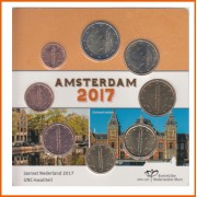 Holanda 2017 Cartera Oficial Monedas € euros Blister   Amsterdam