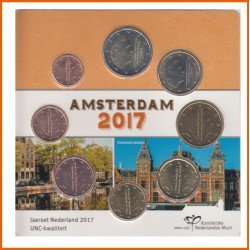 Holanda 2017 Cartera Oficial Monedas € euros Blister   Amsterdam
