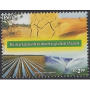 Perú 1596 2006 Año internacional de los desiertos y la desertificación MNH