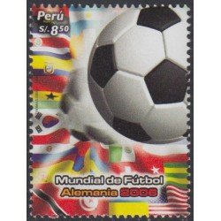 Perú 1607 2006 Mundial de Fútbol football Alemania MNH Perú 1607 2006 Mundial de Fútbol football Alemania MNH