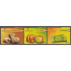 Perú 1638/40 2007 Productos de exportación frutas fruit MNH Perú 1638/40 2007 Productos de exportación frutas fruit MNH