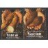 Perú 1712/13 2007 Raíces Alimenticias Yuca Yacón MNH