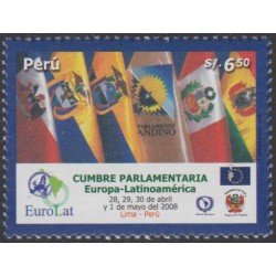 Perú 1738 2008 Cumbre parlamentaria Europa-Latinoamérica EUROLAT MNH Perú 1738 2008 Cumbre parlamentaria Europa-Latinoamérica EUROLAT MNH