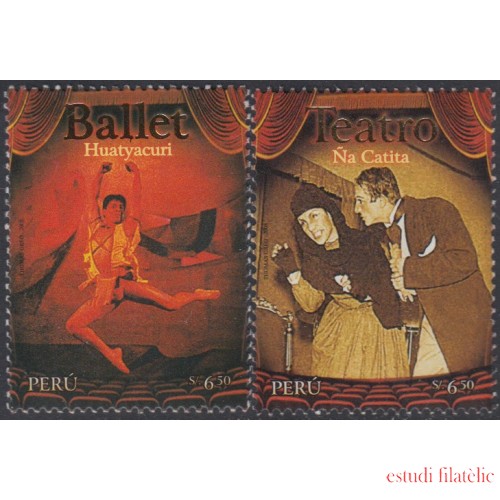 Perú 1758/59 2008 Artes Ballet y teatro MNH