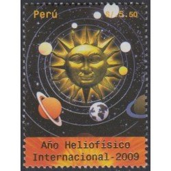 Perú 1778 2009 30 Año Heliofísico Internacional MNH Perú 1778 2009 30 Año Heliofísico Internacional MNH