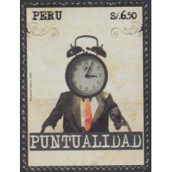 Perú 1783A 2009 Puntualidad MNH Perú 1783A 2009 Puntualidad MNH