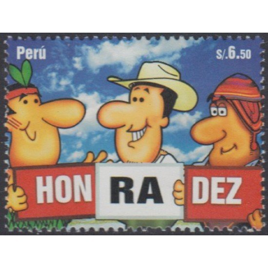 Perú 1783 2009 Honradez MNH