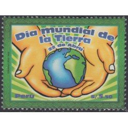 Perú 1792 2009 Día mundial de la tierra MNH Perú 1792 2009 Día mundial de la tierra MNH