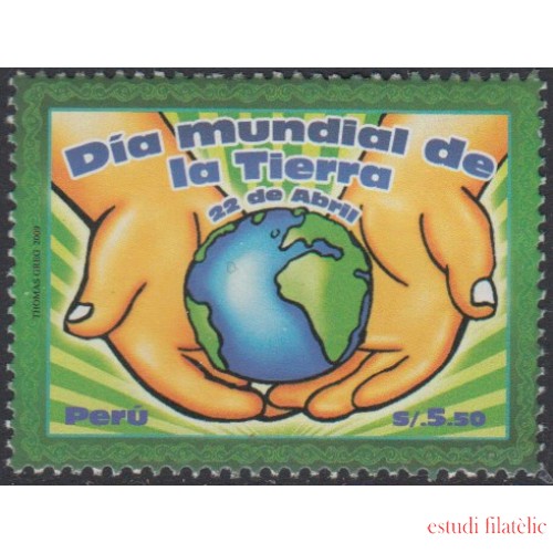 Perú 1792 2009 Día mundial de la tierra MNH