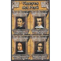 Perú 1793/96 2009 Virreyes Melchor de Liñán MNH Perú 1793/96 2009 Virreyes Melchor de Liñán MNH