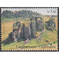 Perú 1824 2009 Arqueología Cumbemayo - Cajamarca MNH Perú 1824 2009 Arqueología Cumbemayo - Cajamarca MNH