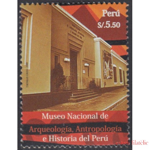 Perú 1836 2009 Museo nacional de Antropología Arqueología  e Historia del Perú MNH