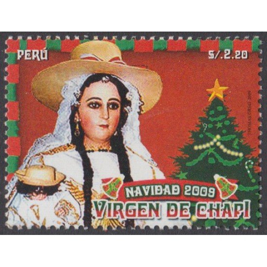 Perú 1845 2009 Navidad Christmas Virgen de Chapi MNH Perú 1845 2009 Navidad Christmas Virgen de Chapi MNH
