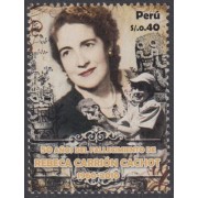 Perú 1849 2010 50 años del fallecimiento de Rebeca Carrión Cachot MNH