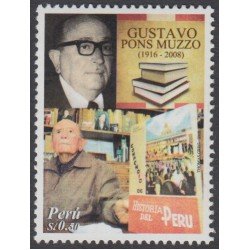 Perú 1855 2010 Gustavo Pons Muzzo MNH Perú 1855 2010 Gustavo Pons Muzzo MNH