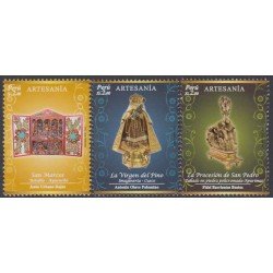 Perú 1870/72 2010 Artesanía Peruana MNH Perú 1870/72 2010 Artesanía Peruana MNH