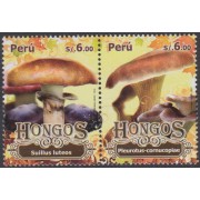 Perú 1876/77 2010 Flora Champiñones Hongos MNH