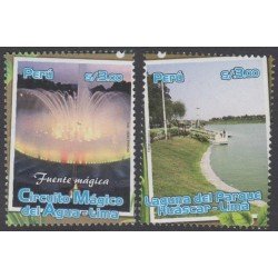 Perú 1878/79 2010 Turismo Lago parque Huascar circuito mágico de agua Lima MNH Perú 1878/79 2010 Turismo Lago parque Huascar circuito mágico de agua Lima MNH