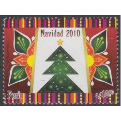 Perú 1880 2010 Navidad MNH Perú 1880 2010 Navidad MNH