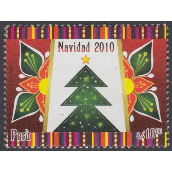 Perú 1880 2010 Navidad MNH