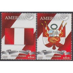 Perú 1881/82 2010 América UPAEP Símbolos Patrios MNH Perú 1881/82 2010 América UPAEP Símbolos Patrios MNH