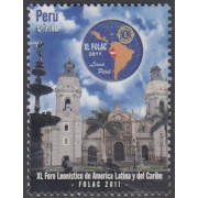 Perú 1885 2011 XL Foro Leonístico Lions Club MNH