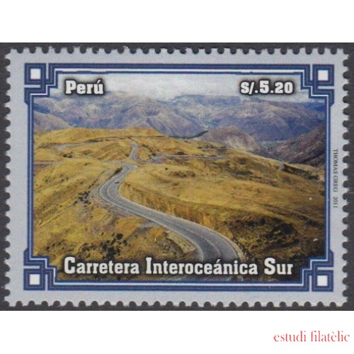 Perú 1888 2011 Carretera Interoceánica MNH